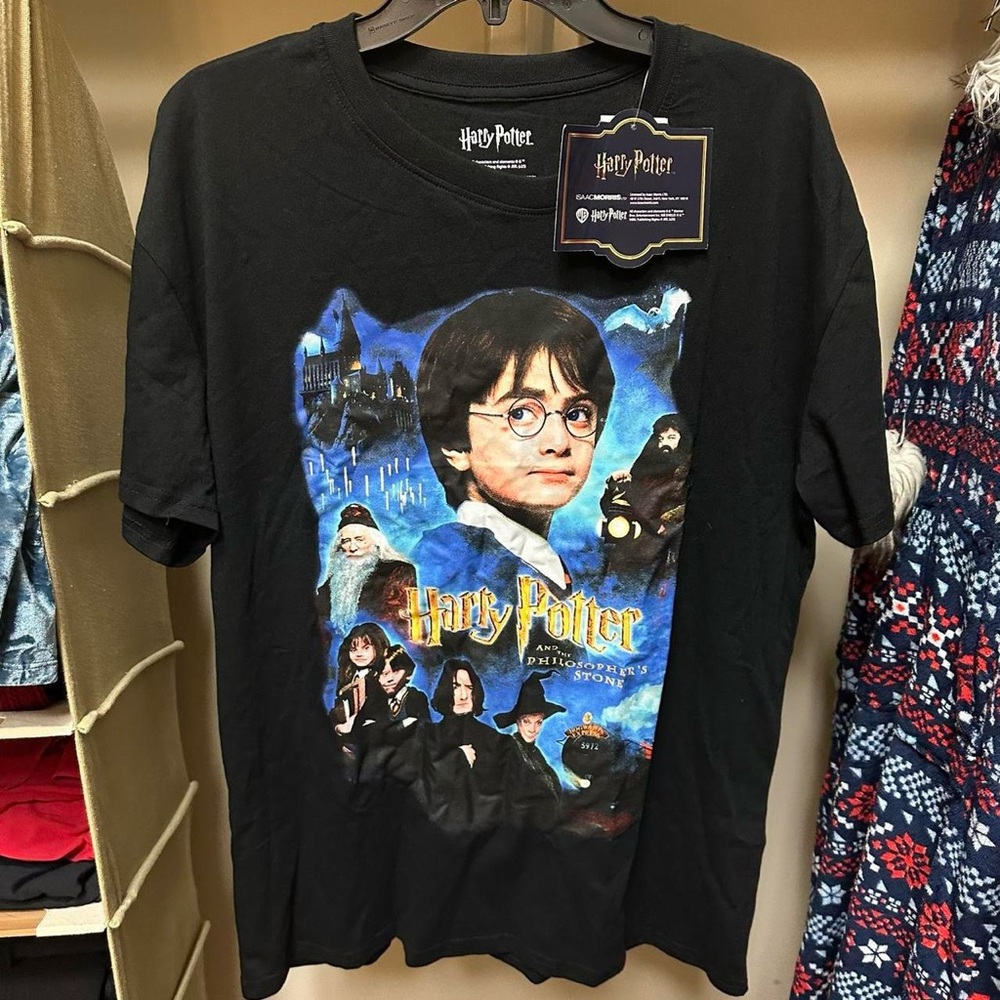 Harry Potter Black Graphic T-Shirt